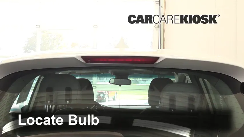 2017 Chevrolet Bolt EV LT Electric Éclairage Feu de freinage central (remplacer l'ampoule)